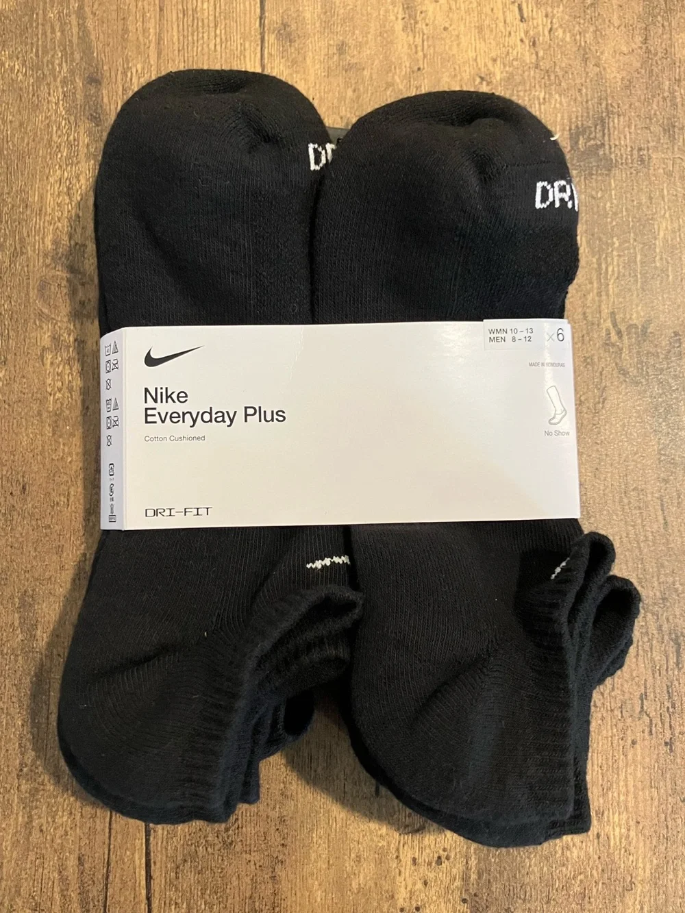 Nike ankle socks 6x